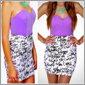 💜Nameless Violet Crop Bandeau